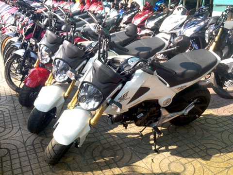 Honda Grom MSX 125 2023 Thái Lan giá 48 triệu đồng