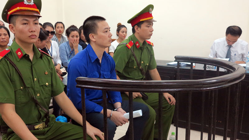 Bị cáo tại tòa. Ảnh: vietnamnet