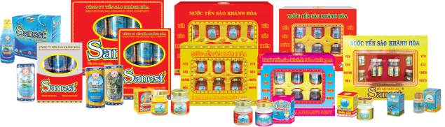 Đa dạng các dòng sản phẩm nước Yến sào Sanest Khánh Hòa Đa dạng các dòng sản phẩm nước Yến sào Sanest Khánh Hòa