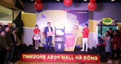 Khai trương trung tâm giải trí lớn nhất của Timezone ở Việt Nam tại Aeon Mall Hà Đông
