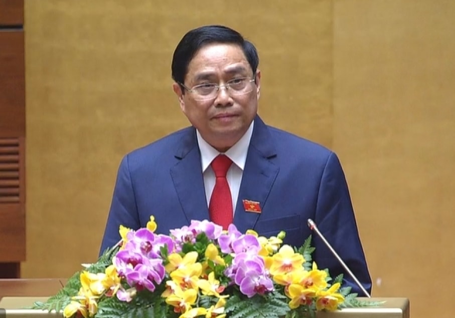 Tân Thủ tướng Phạm Minh Chính phát biểu nhậm chức Tân Thủ tướng Phạm Minh Chính phát biểu nhậm chức