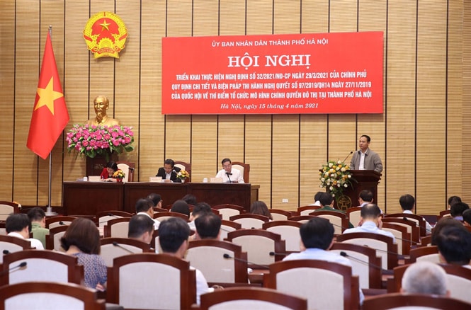 Hà Nội sẵn sàng triển khai thí điểm mô hình chính quyền đô thị