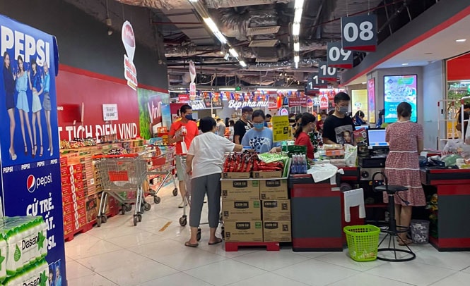 Quảng cáo tại hệ thống Siêu thị Vinmart trên toàn quốc