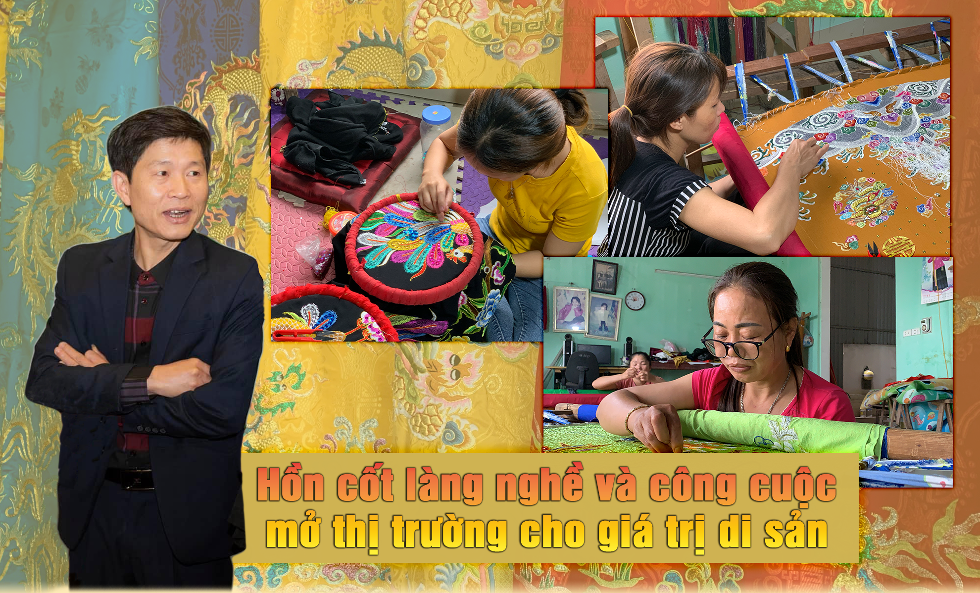 Hồn cốt làng nghề và công cuộc mở thị trường cho giá trị di sản Hồn cốt làng nghề và công cuộc mở thị trường cho giá trị di sản