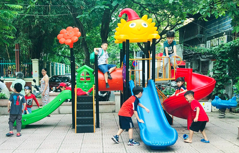 Rộng'' sân chơi cho trẻ em dịp hè