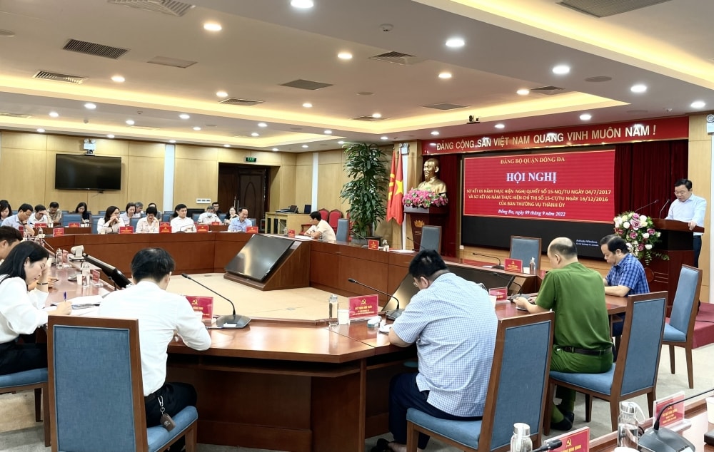 quận Đống Đa đã khen thưởng 20 tập thể