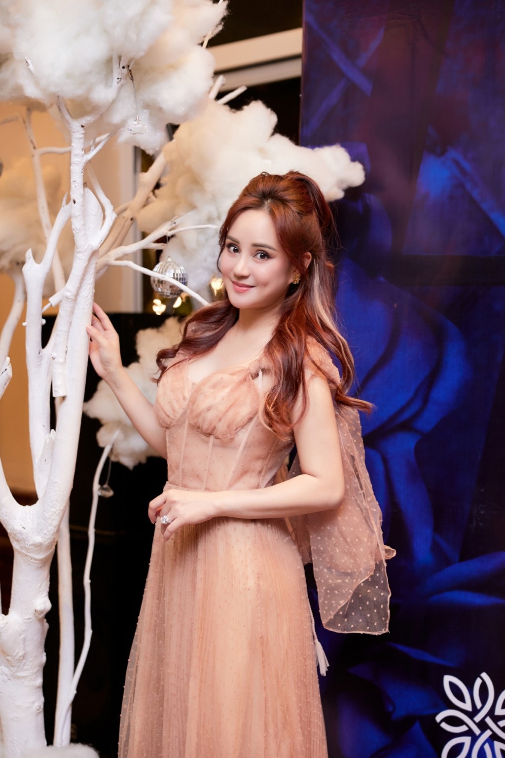 Nữ ca sỹ Vy Oanh trong buổi ra mắt album