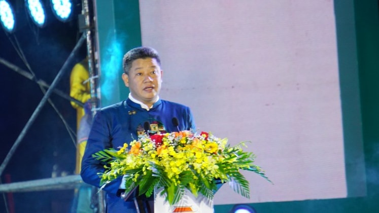 Ông Nguyễn Mạnh Quyền phát biểu khai mạc
