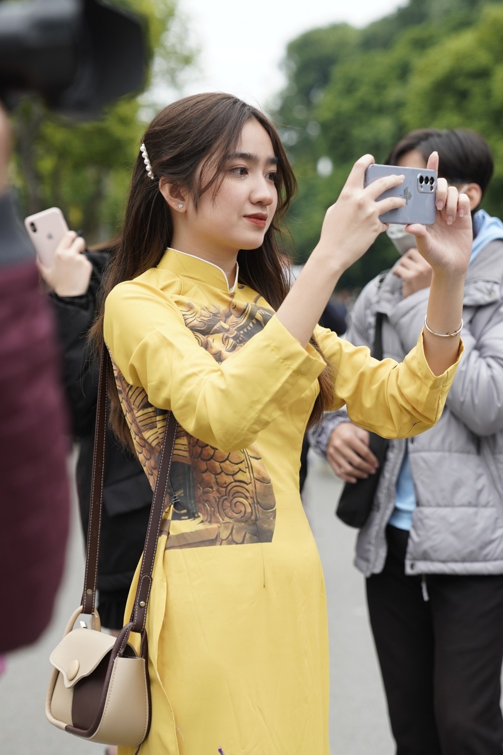 Vẻ đẹp của một nữ sinh Hà Thành
