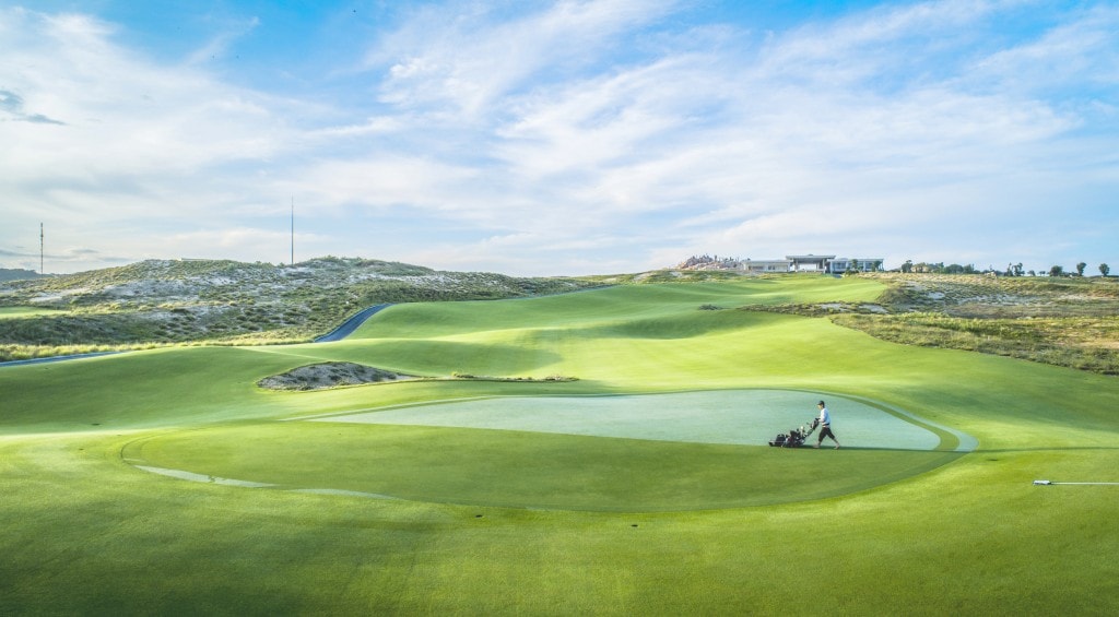 Ảnh 5. Sân KN Golf Links Cam Ranh sẽ đăng cai International Series Vietnam t