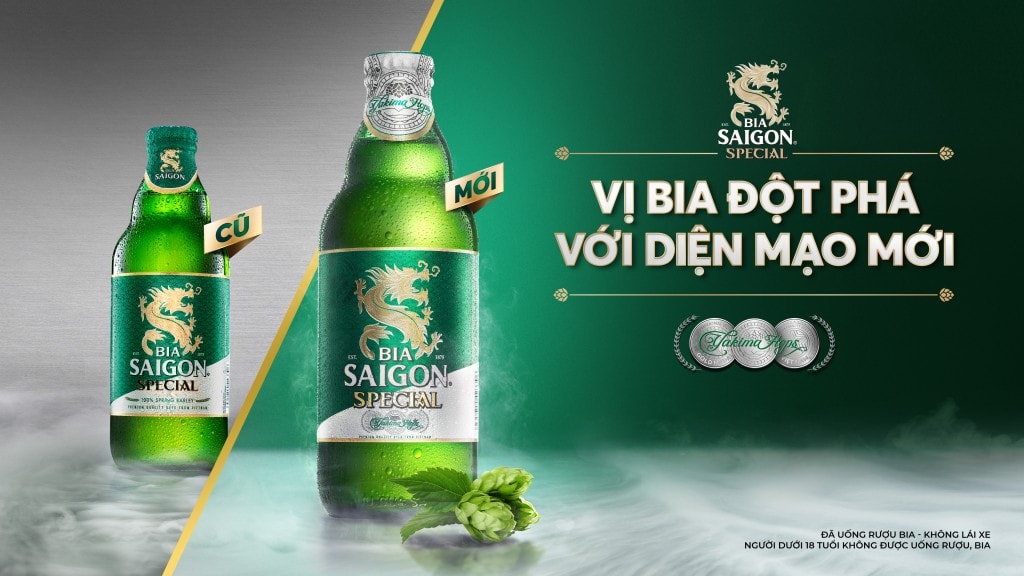 Bia Saigon Special tái tung vào đầu năm 2022 với diện mạo và công thức mới