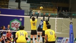 Nữ Ninh Bình Lienvietpostbank toàn thắng tại bảng A V1 Giải Bóng chuyền VĐQG 2023