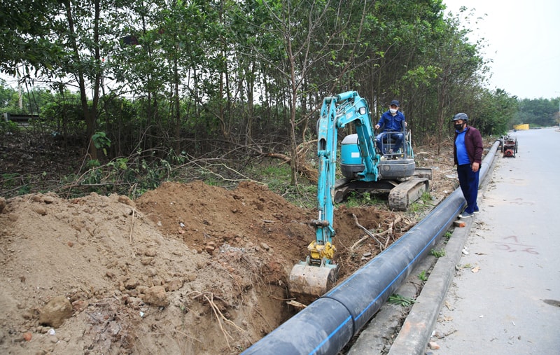 Đoàn đại biểu Quốc hội tỉnh khảo sát việc quản lý khai thác các công trình cấp  nước sạch nông thôn tại huyện Tân Lạc  Hòa Bình