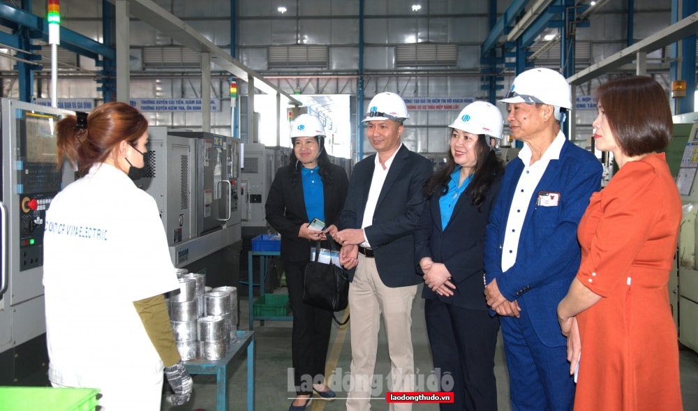 LĐLĐ quận Hoàng Mai: Xây dựng quan hệ lao động hài hòa, ổn định và tiến bộ