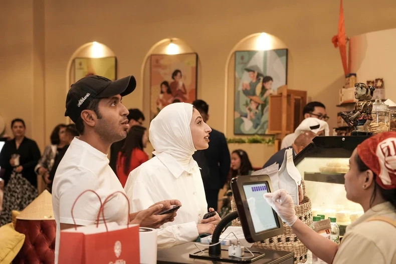 Công ty Minh Tiến khai trương cửa hàng cà phê Coffilia đầu tiên tại Kuwait ảnh 2