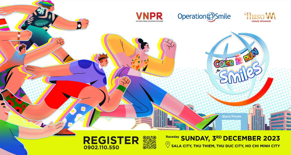 Color Run For Smiles 2023 - Cùng sải bước, thắp tương lai Color Run For Smiles 2023 - Cùng sải bước, thắp tương lai