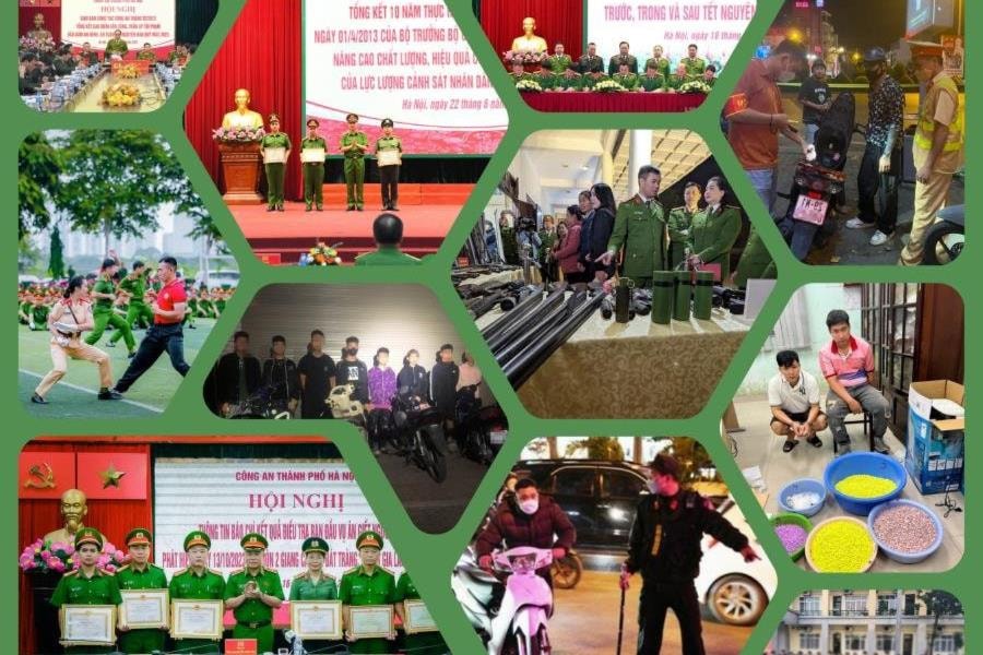 10 dấu ấn tiêu biểu Công an Thủ đô