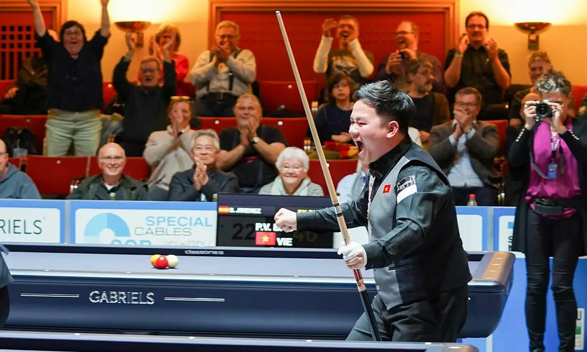 Việt Nam làm nên lịch sử, vô địch billiards đồng đội thế giới - 2