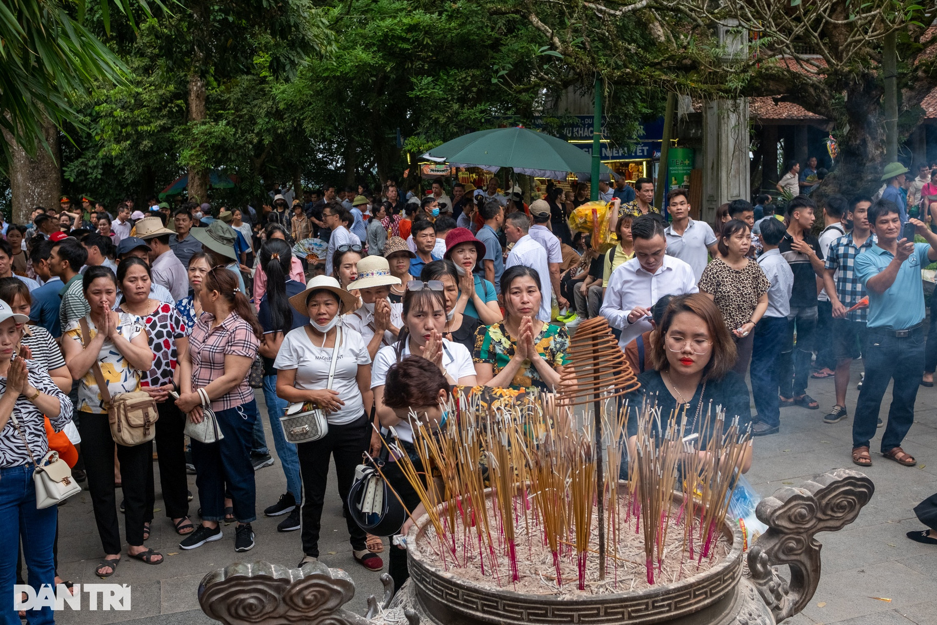 Hàng vạn du khách đổ về Đền Hùng dâng hương trước ngày chính lễ - 6