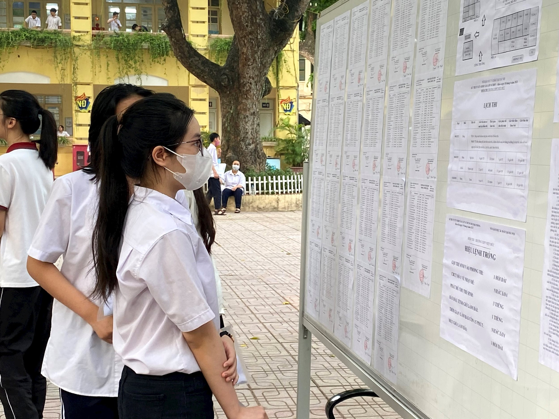 Học sinh cần ghi nhớ các mốc thời gian về xét tuyển vào lớp 10 năm học 2024-2025 tại Hà Nội. Ảnh: Thống Nhất.