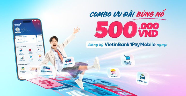Rủ bạn mở mới tài khoản VietinBank - Nhận tiền thưởng vô hạn Rủ bạn mở mới tài khoản VietinBank - Nhận tiền thưởng vô hạn