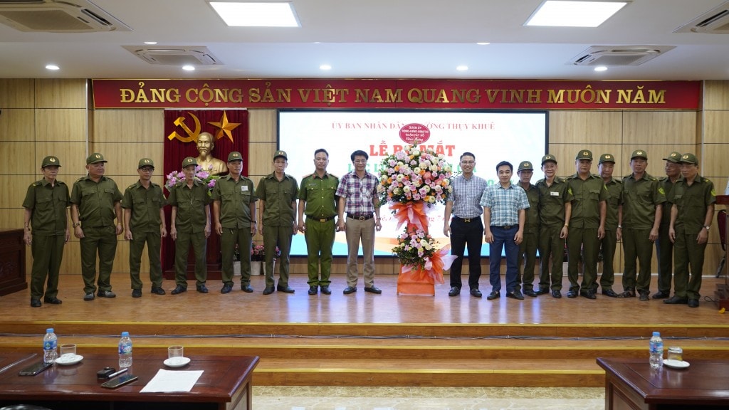 100% phường trên địa bàn quận Tây Hồ triển khai tổ bảo vệ an ninh trật tự ở cơ sở
