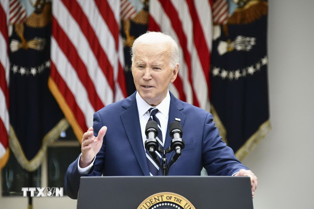 Tổng thống Mỹ Joe Biden. (Ảnh: Kyodo/TTXVN)