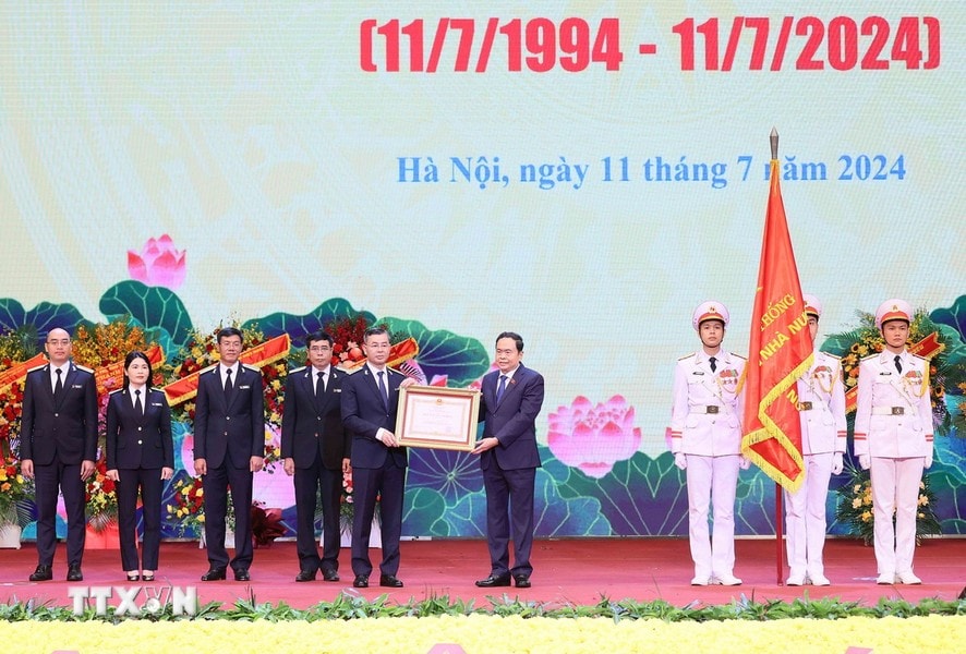Kiểm toán Nhà nước đón nhận Huân chương Lao động hạng Nhất