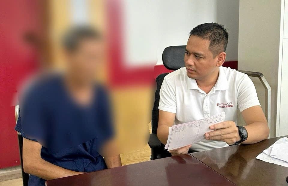 Phòng giao dịch Thái Hoà thuộc Agribank chi nhánh Hàm Yên kịp thời hỗ trợ, ngăn chặn vụ lừa đảo, bảo toàn tài sản 450 triệu đồng cho khách hàng