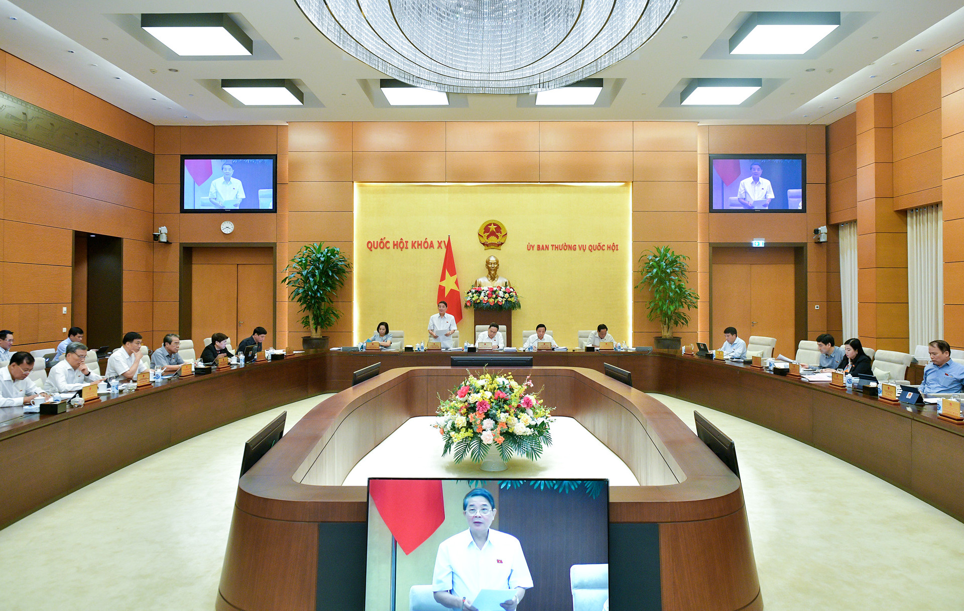 Quang cảnh phiên họp. Ảnh: media.quochoi.vn