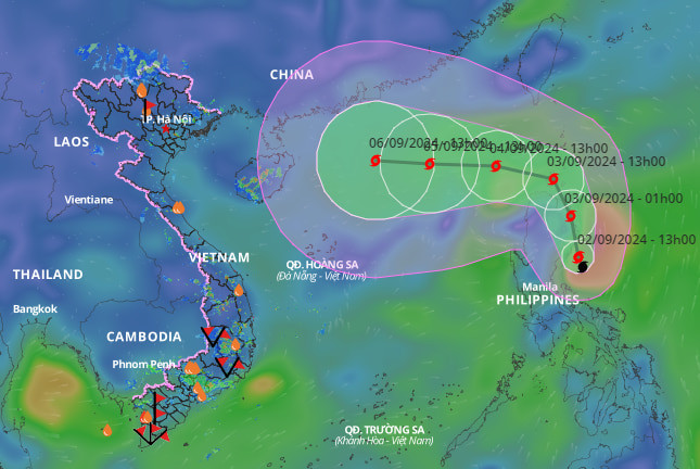 Dự báo có bao nhiêu cơn bão trên Biển Đông trong tháng 9?
