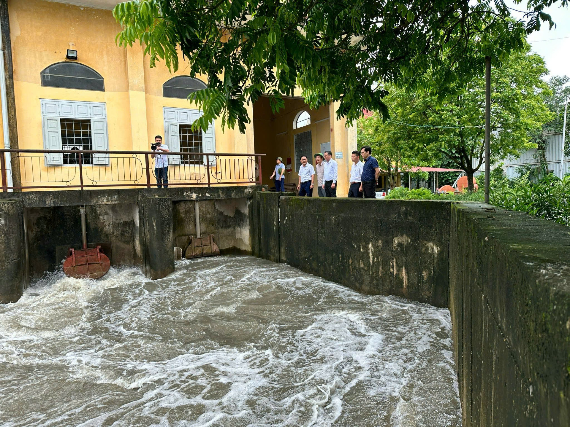 Đoàn kiểm tra huyện Thanh Oai ta