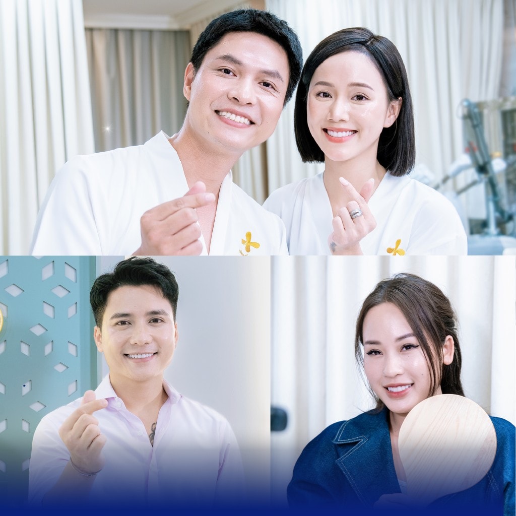 Mạnh Quân, Minh Hằng, Minh Thu, Tô Dũng đã lựa chọn liệu pháp Exosome Fresh - chạm đến làn da tươi trẻ giúp tái tạo làn da, đem đến diện mạo tốt nhất để tự tin với những shoot quay mang lại hiệu ứng tốt nhất cho khán giả Mạnh Quân, Minh Hằng, Minh Thu, Tô Dũng đã lựa chọn liệu pháp Exosome Fresh - chạm đến làn da tươi trẻ giúp tái tạo làn da, đem đến diện mạo tốt nhất để tự tin với những shoot quay mang lại hiệu ứng tốt nhất cho khán giả