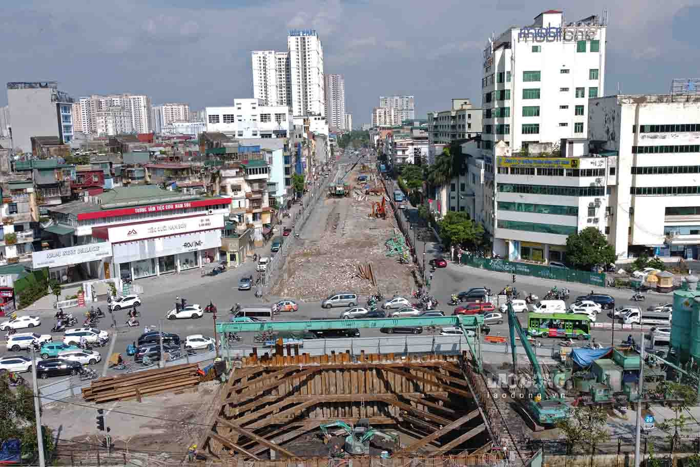 Dự kiến, hầm chui Kim Đồng – Giải Phóng sẽ được hoàn thành trong năm 2025.