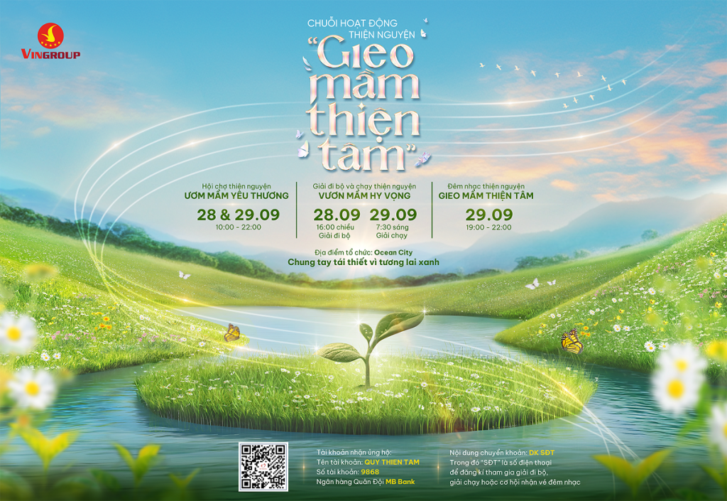 Chuỗi sự kiện “Gieo mầm Thiện tâm” chung tay hỗ trợ người dân tái thiết vì tương lai xanh Chuỗi sự kiện “Gieo mầm Thiện tâm” chung tay hỗ trợ người dân tái thiết vì tương lai xanh