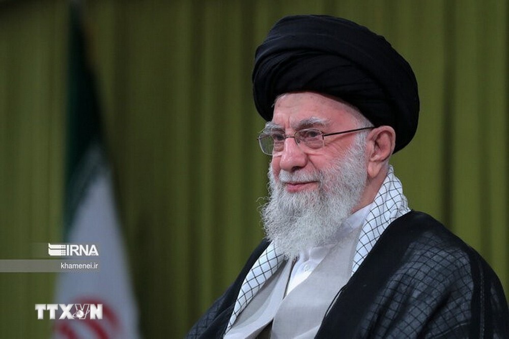 Lãnh tụ tối cao Iran Ali Khamenei. (Ảnh: IRNA/TTXVN)