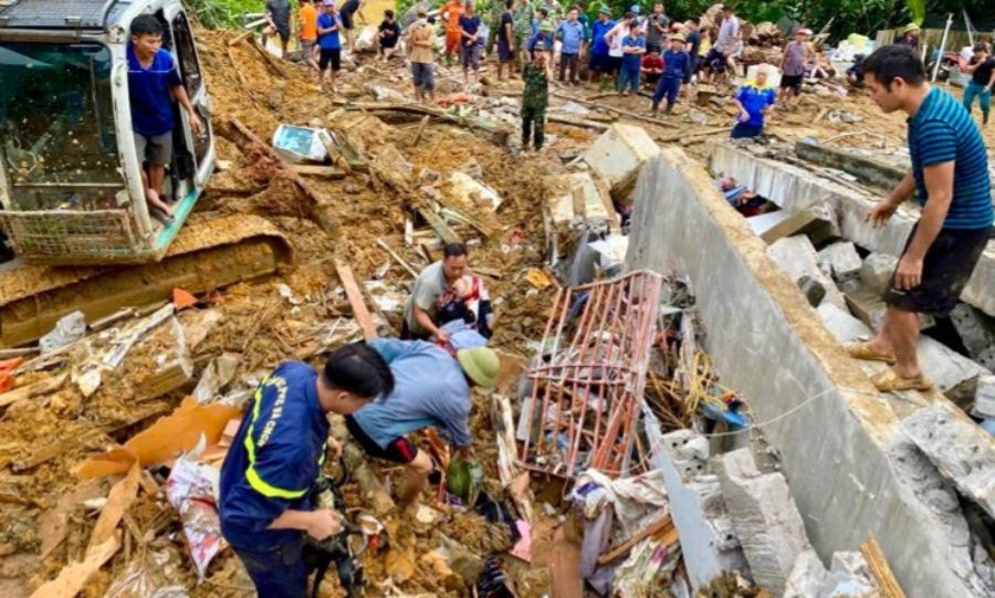 Sạt lở gây thiệt hại nặng nề tại Hà Giang