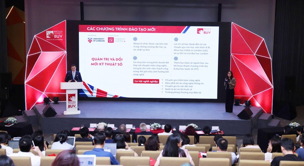 Đại học BUV mở rộng chương trình đào tạo, tăng giá trị học bổng
