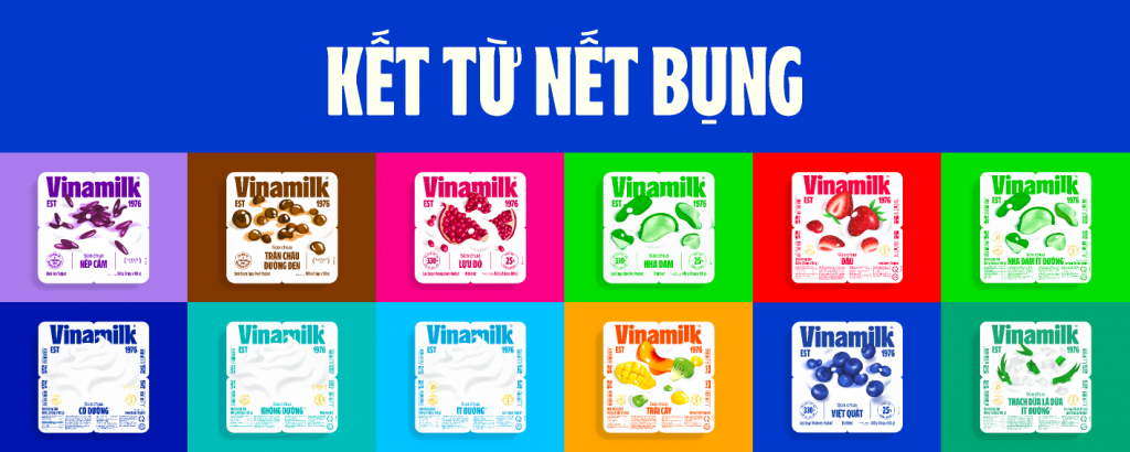Nhiều sản phẩm Vinamilk đồng loạt đổi “áo” mới trong thời gian qua Nhiều sản phẩm Vinamilk đồng loạt đổi “áo” mới trong thời gian qua