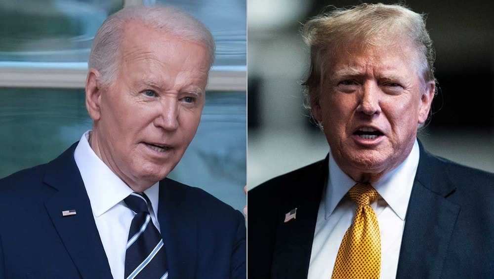 Tổng thống Mỹ Joe Biden (trái) và người tiền nhiệm đồng thời là người kế nhiệm Donald Trump. (Nguồn: Gallup)