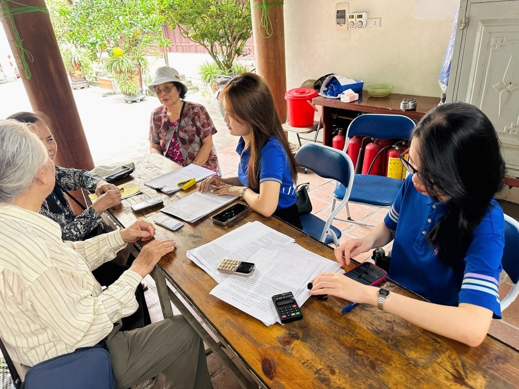 Công tác hướng dẫn, hỗ trợ kê khai, lập tài khoản cho người hưởng lương hưu và trợ cấp BHXH
