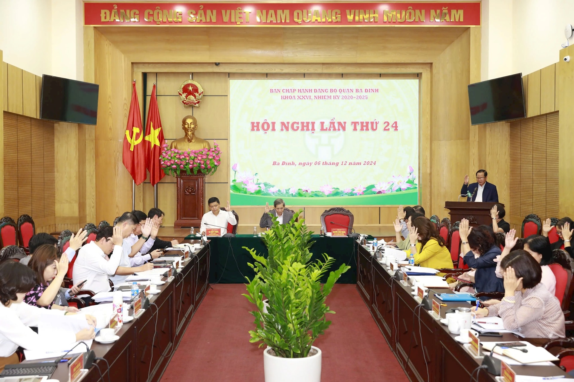 Quang cảnh hội nghị. Ảnh: Tiến Thành