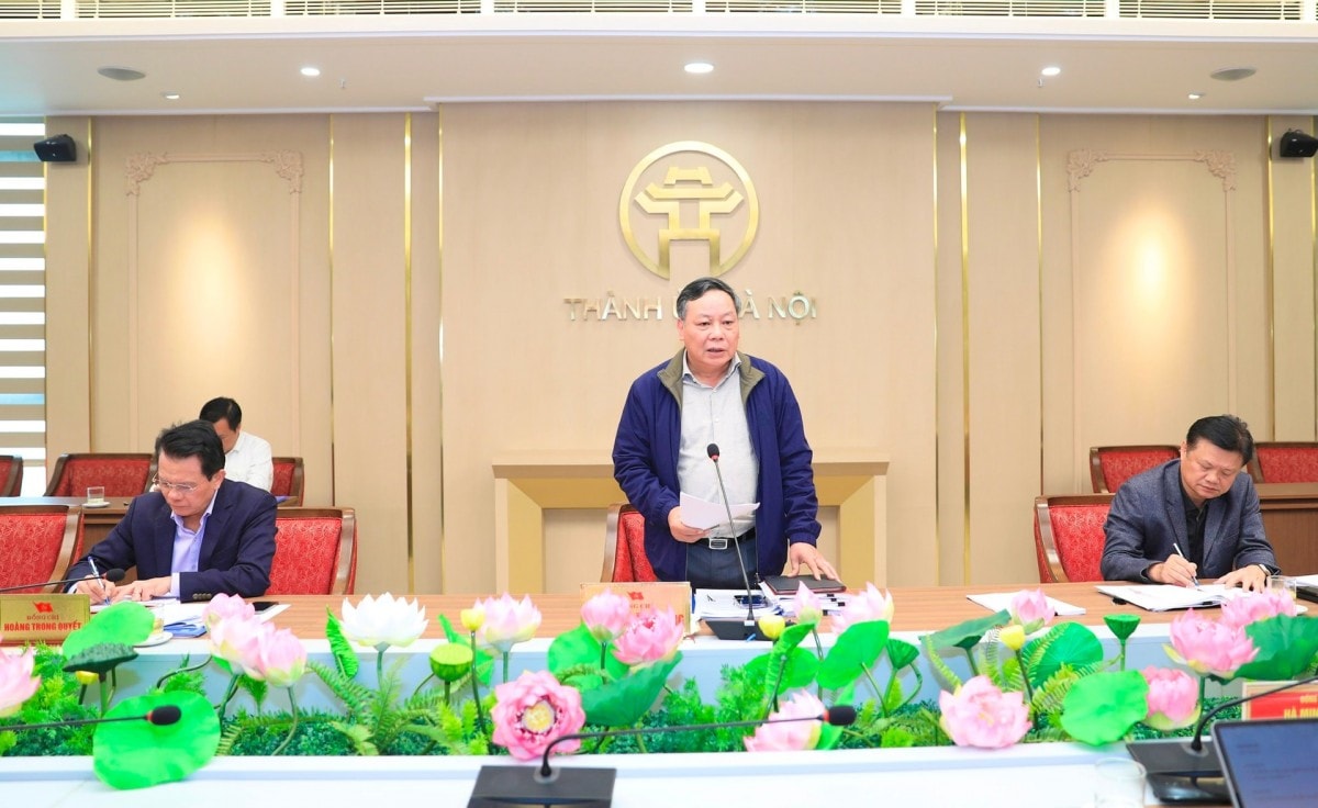 Thành ủy Hà Nội họp về tổ chức bộ máy, biên chế