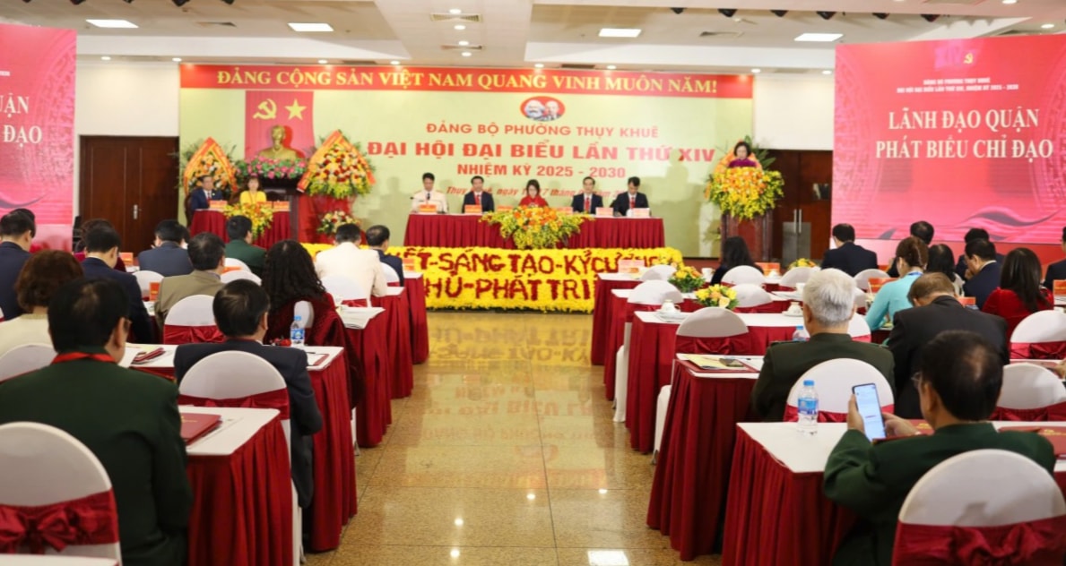 Xây dựng Đảng bộ phường Thụy Khuê trong sạch, vững mạnh