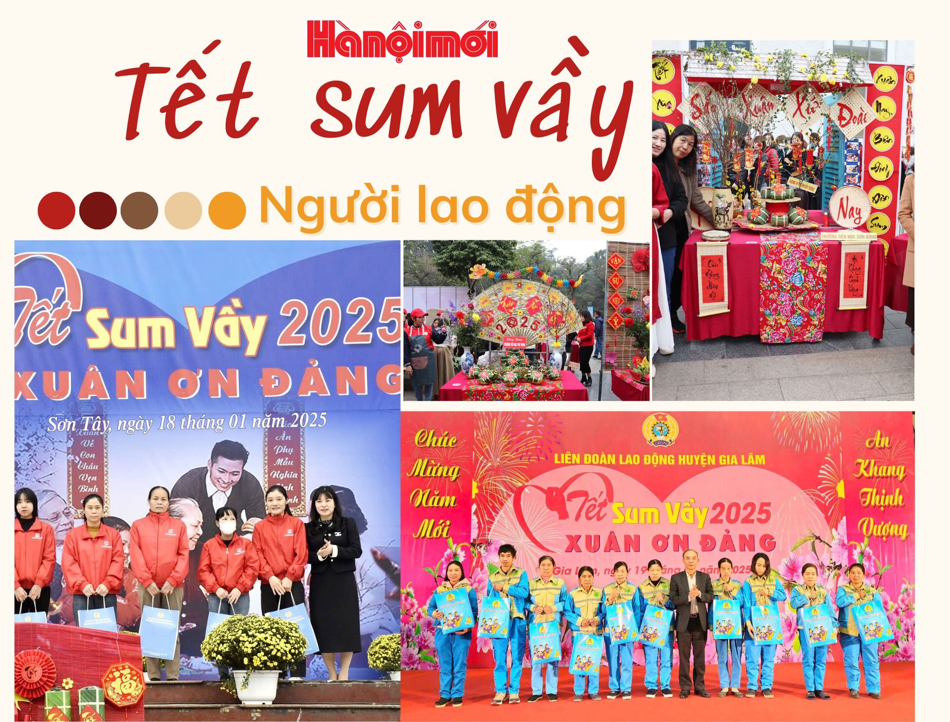 Hà Nội: Các đơn vị công đoàn tổ chức “Tết sum vầy” cho người lao động