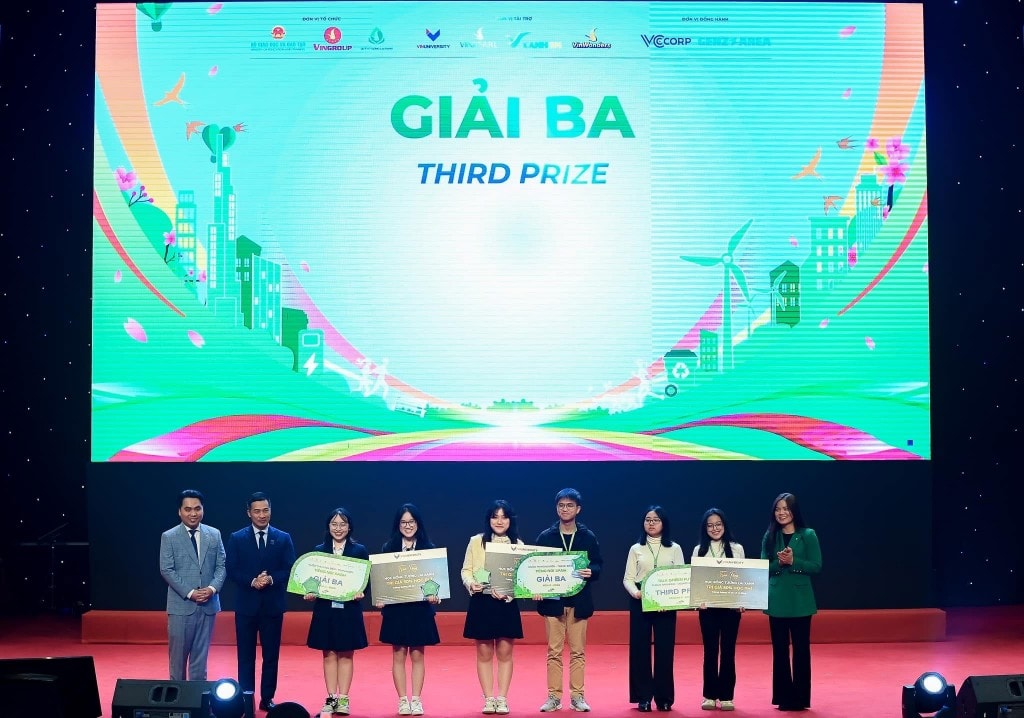 Các đội thi đạt giải Ba và giải Khuyến khích