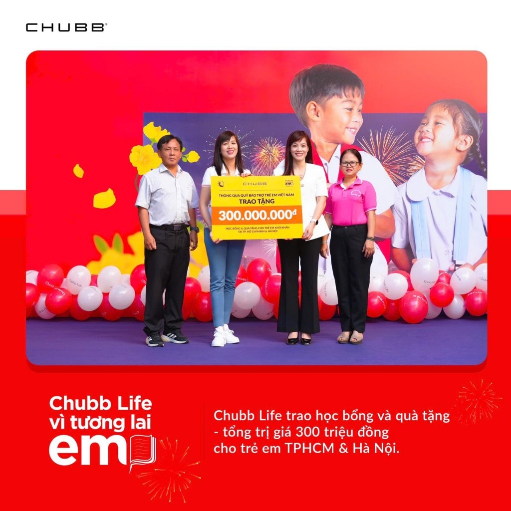 Bà Nguyễn Thị Hiền – Phó giám đốc Quỹ BTTEVN gửi lời cảm ơn đến Chubb Life Việt Nam đã luôn đồng hành cùng Quỹ mang niềm vui đến cho trẻ em trên toàn quốc