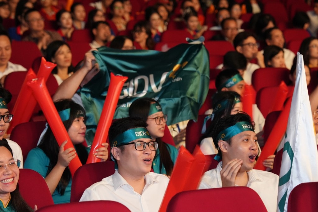 Phần thi của đội BIDV