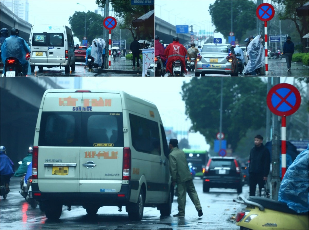 Bí mật ghi hình xử lý xe dừng, đỗ đón trả khách sai quy định