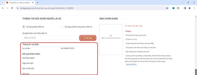 Hướng dẫn chi tiết đổi giấy phép lái xe ô tô online mới nhất 2024- Ảnh 7.